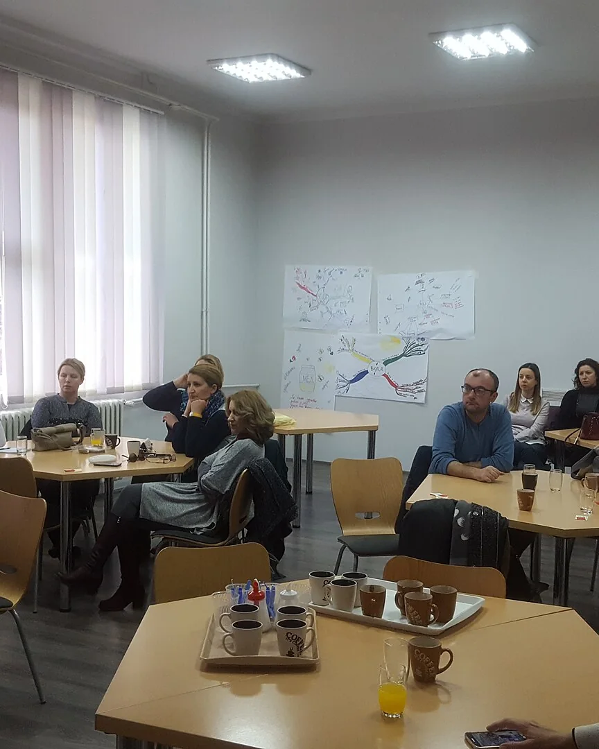 Participants attending a rural vocational training workshop
